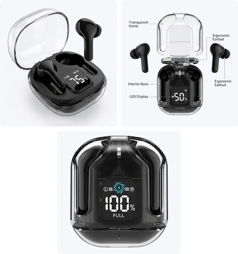 CrystalPods™ — The Future of Wireless Audio